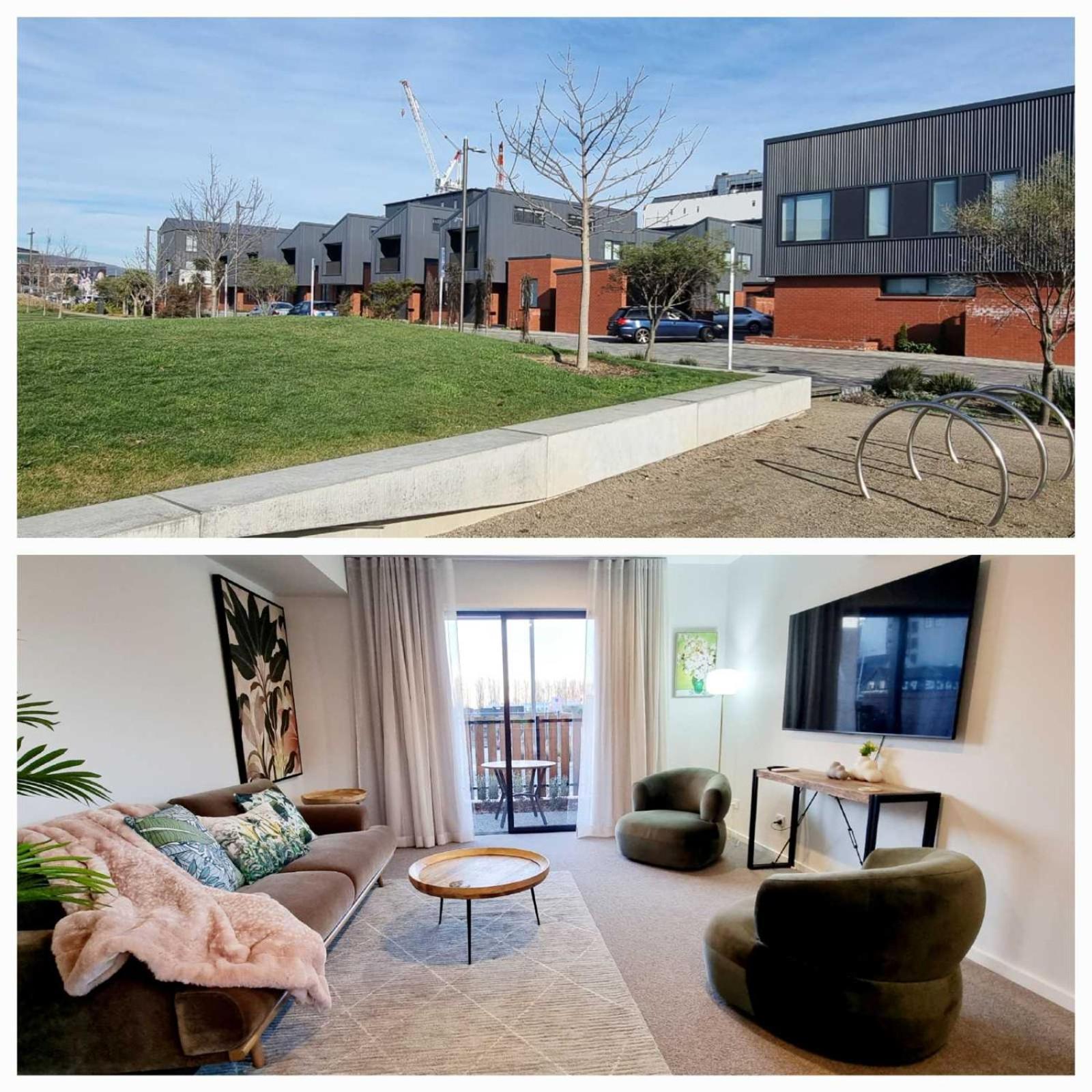 Hereford St Apartment - Christchurch Holiday Homes 外观 照片